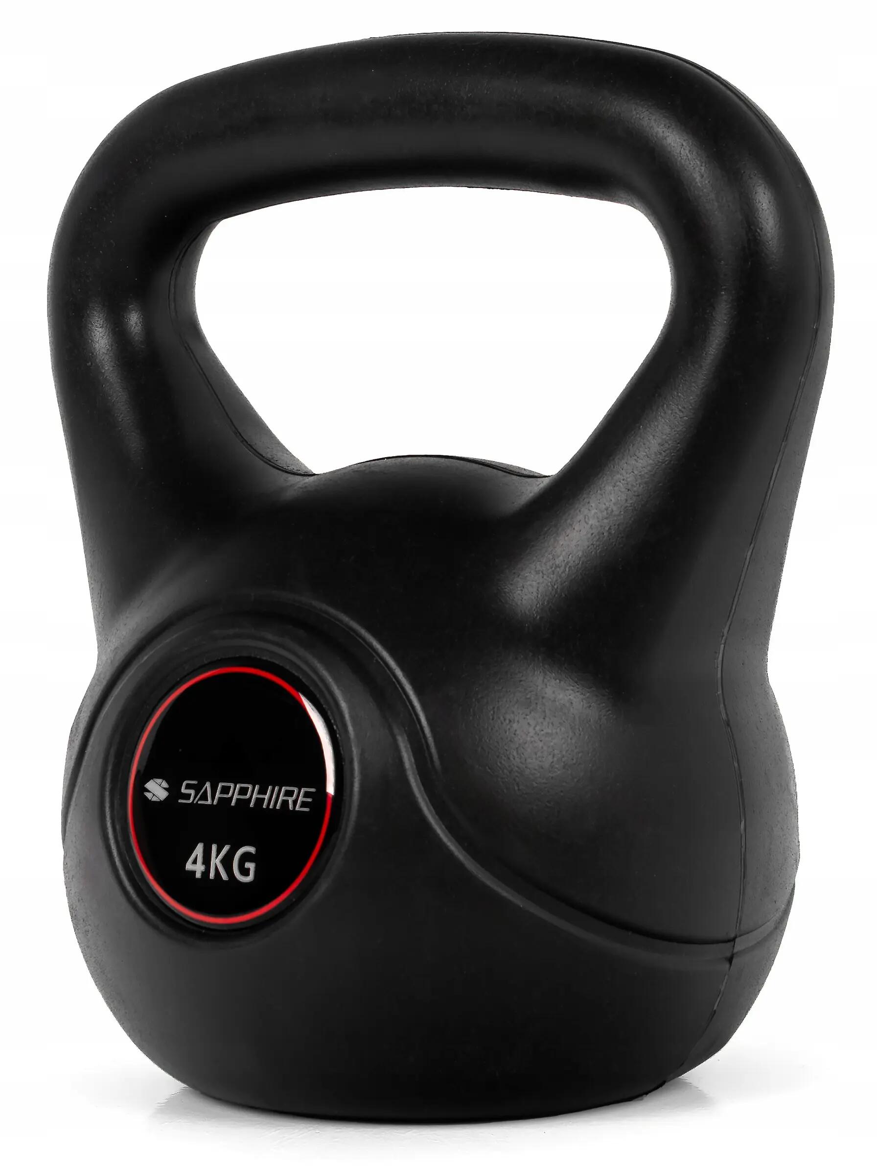 Odważnik treningowy Kettlebell Sapphire SG-4K 4 kg powlekany 2/4