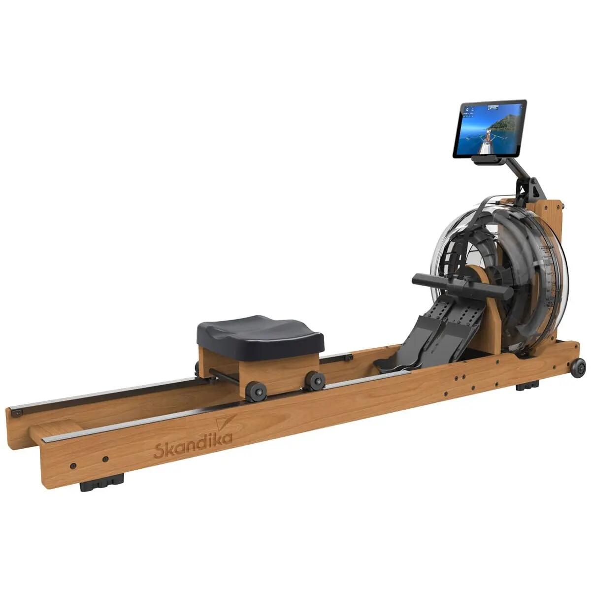 Vogatore ad acqua Lykke - legno - max. 150 kg - 6 livelli di resistenza 9/15