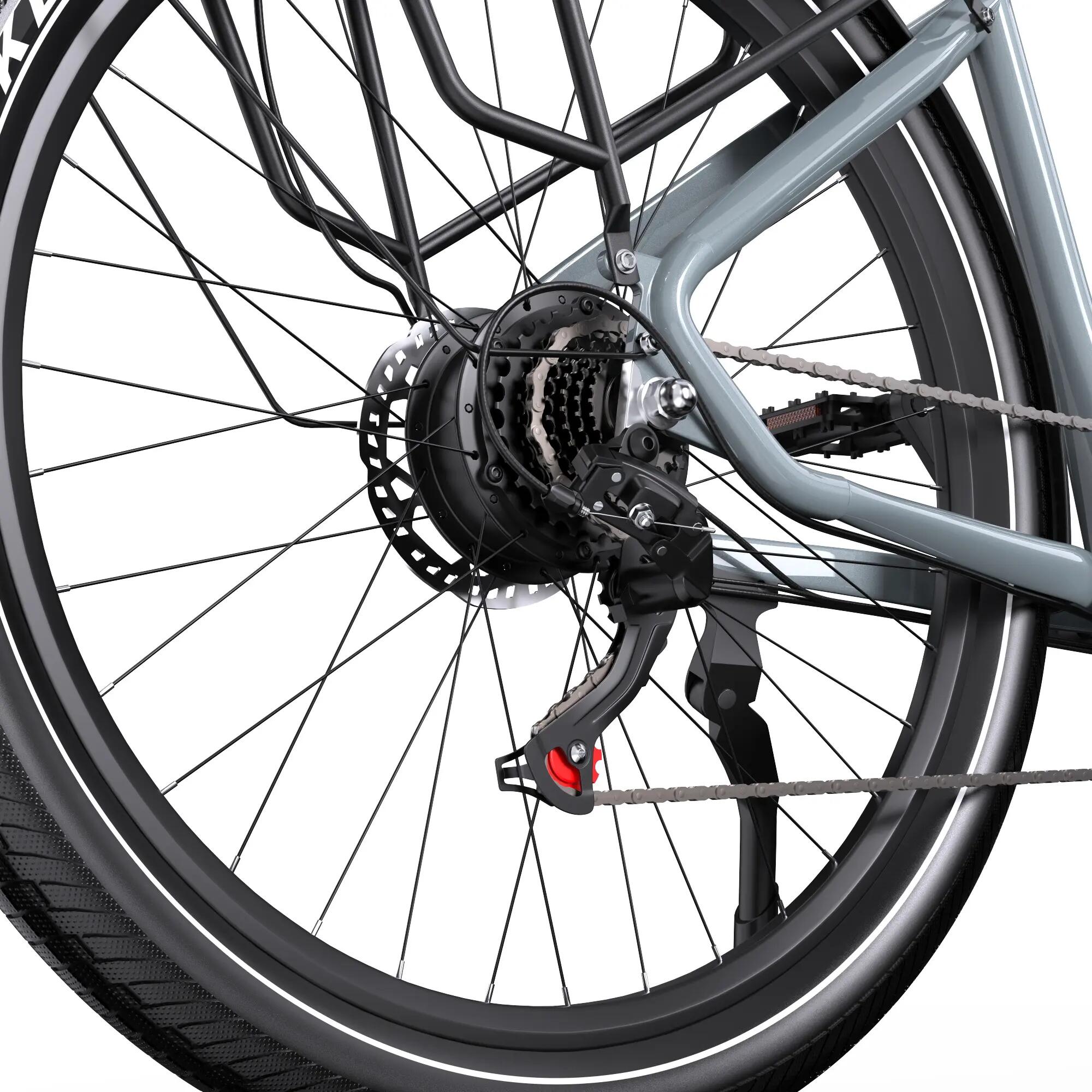 E-Bike mit Pedalunterstützung WT05, Akku 36V 18,2Ah 12/15