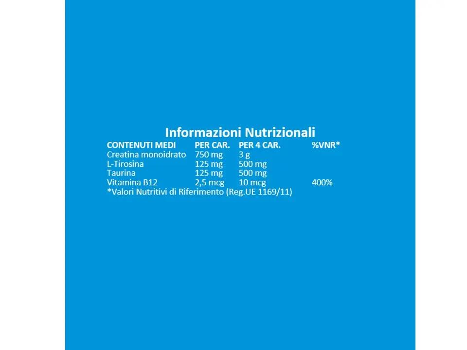 Integratore alimentare - CREATINE POWER GUMMIES LIMONE - 60 caramelle gommose 5/8