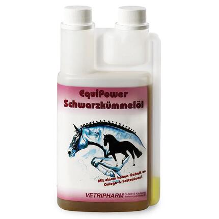 Schwarzkümmelöl - Omega-6 für Pferde