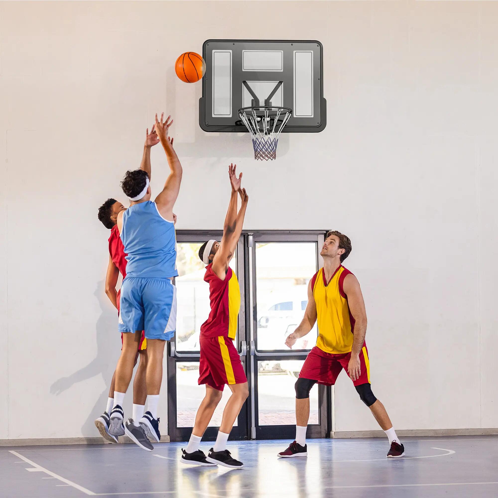 Panier de basket mural, filet indéchirable, résistant aux intempéries, durable, 9/9