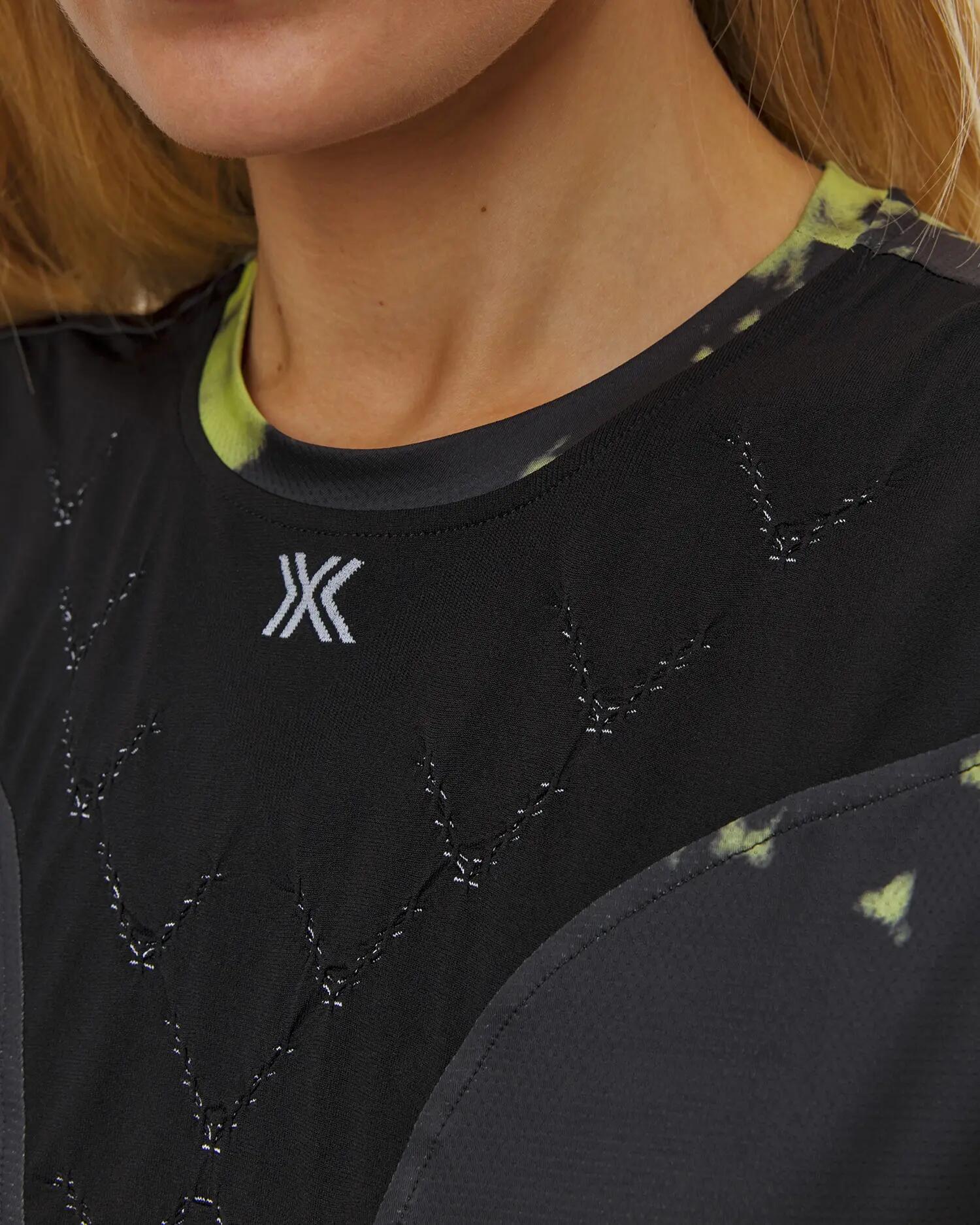 Koszulka damska X-Bionic Corefusion Run Shirt Tie Dye Electric Energy Y015 4/5