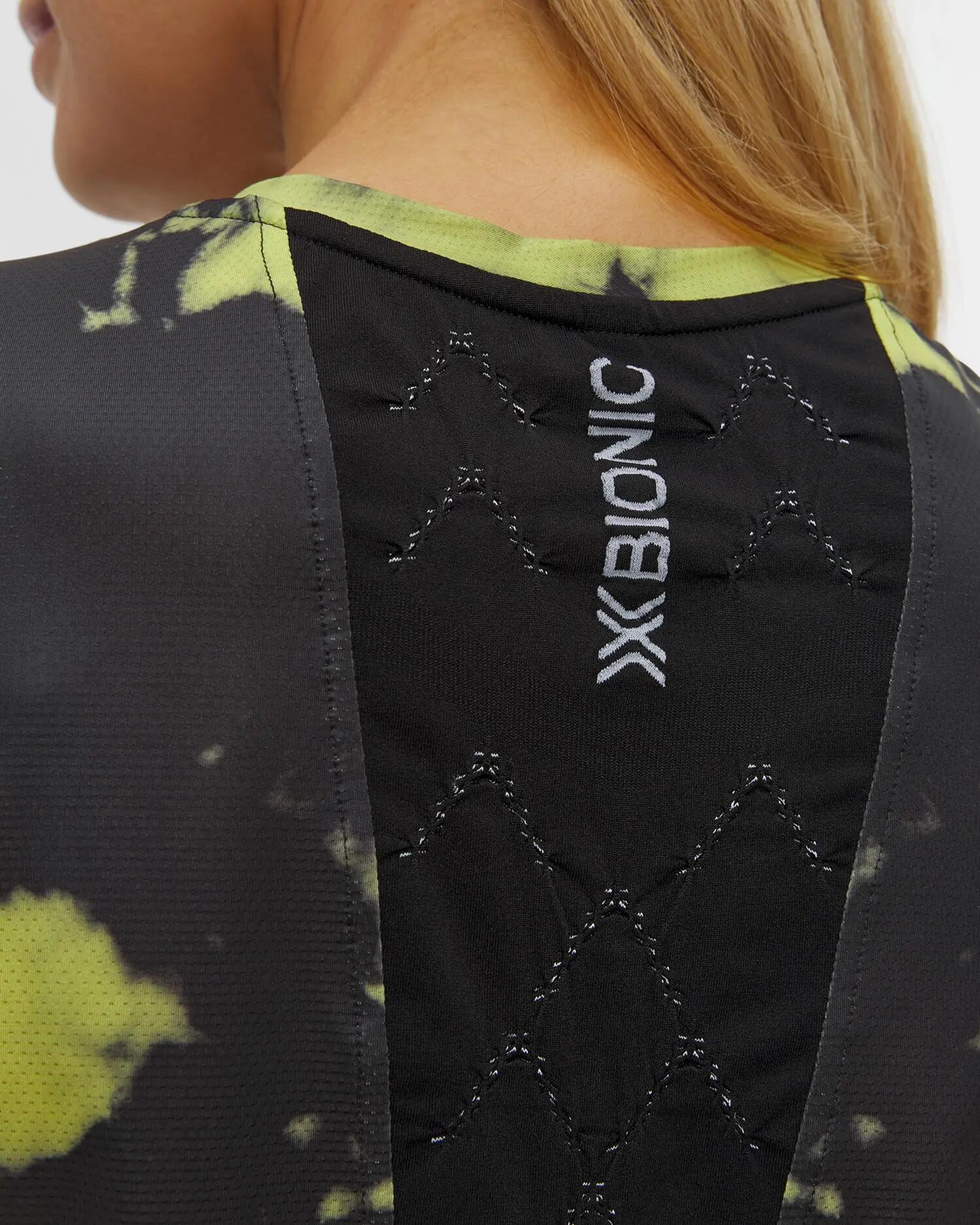 Koszulka damska X-Bionic Corefusion Run Shirt Tie Dye Electric Energy Y015 3/5