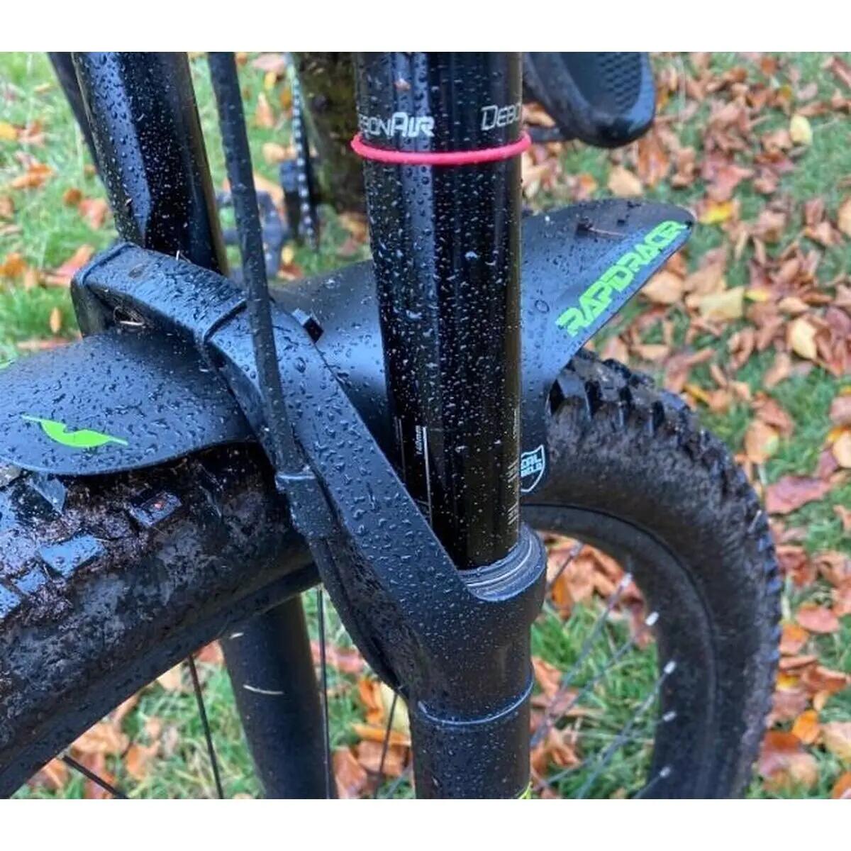 Garde-Boue RRP EnduroGuard Noir/Turquoise 3/4