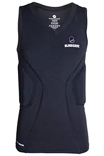 Maglia a compressione - Basket - Adulto - Imbottita - PRO - Nera 2/4