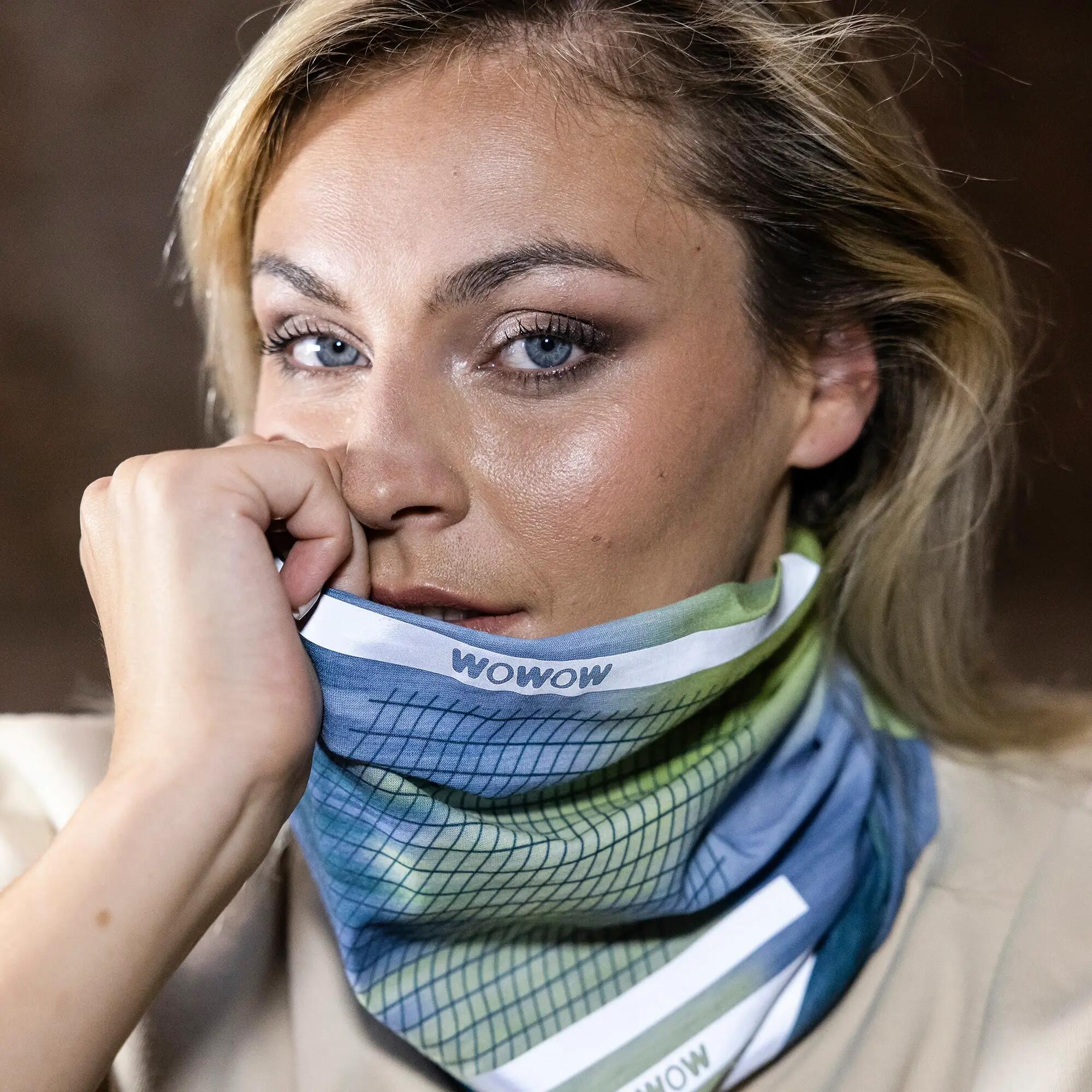 WOWOW - Heren Dames Hi-Vis Reflecterende Hardloop Nekwarmer 2/5