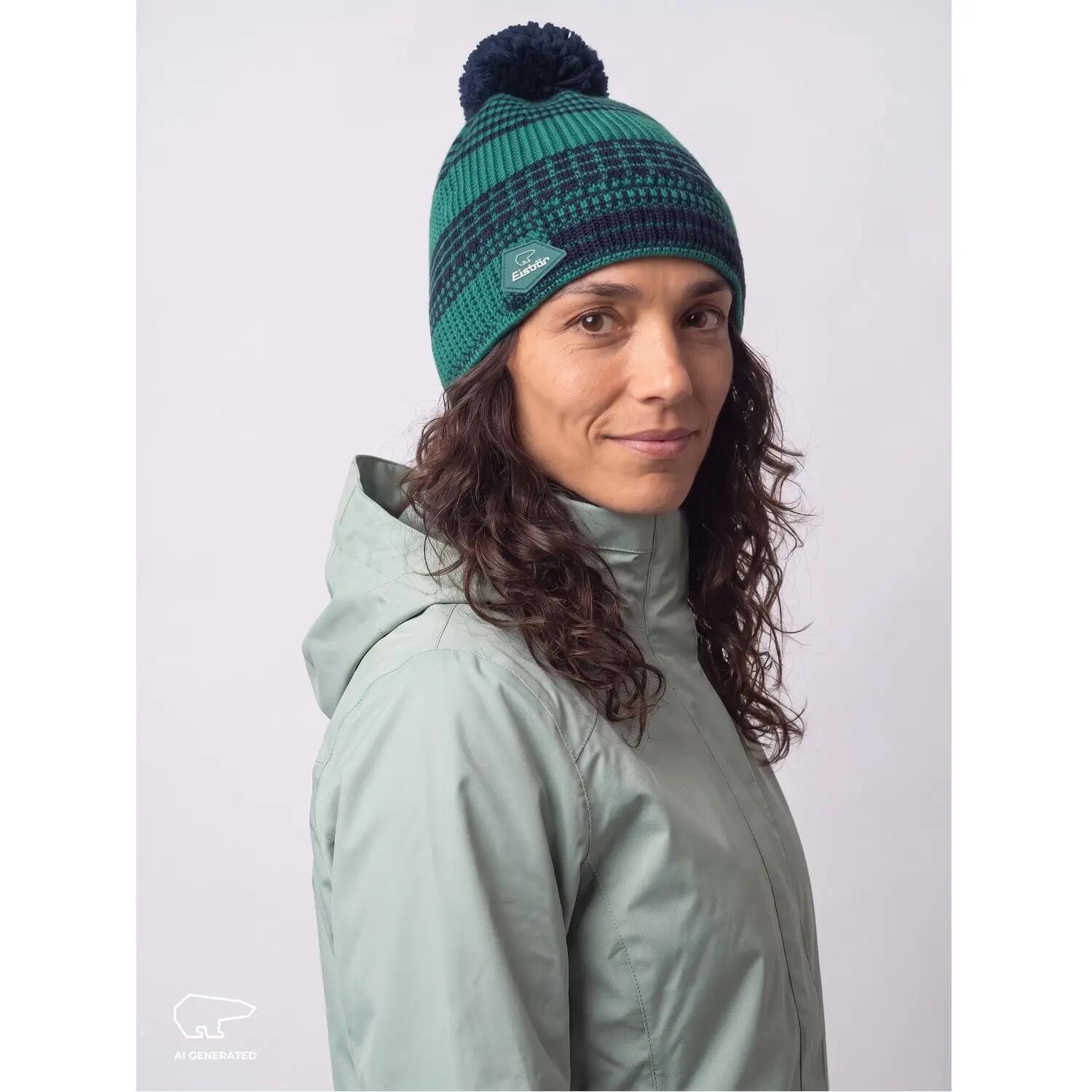 Eisbär Nona Oversize Pompon Mütze 4/8