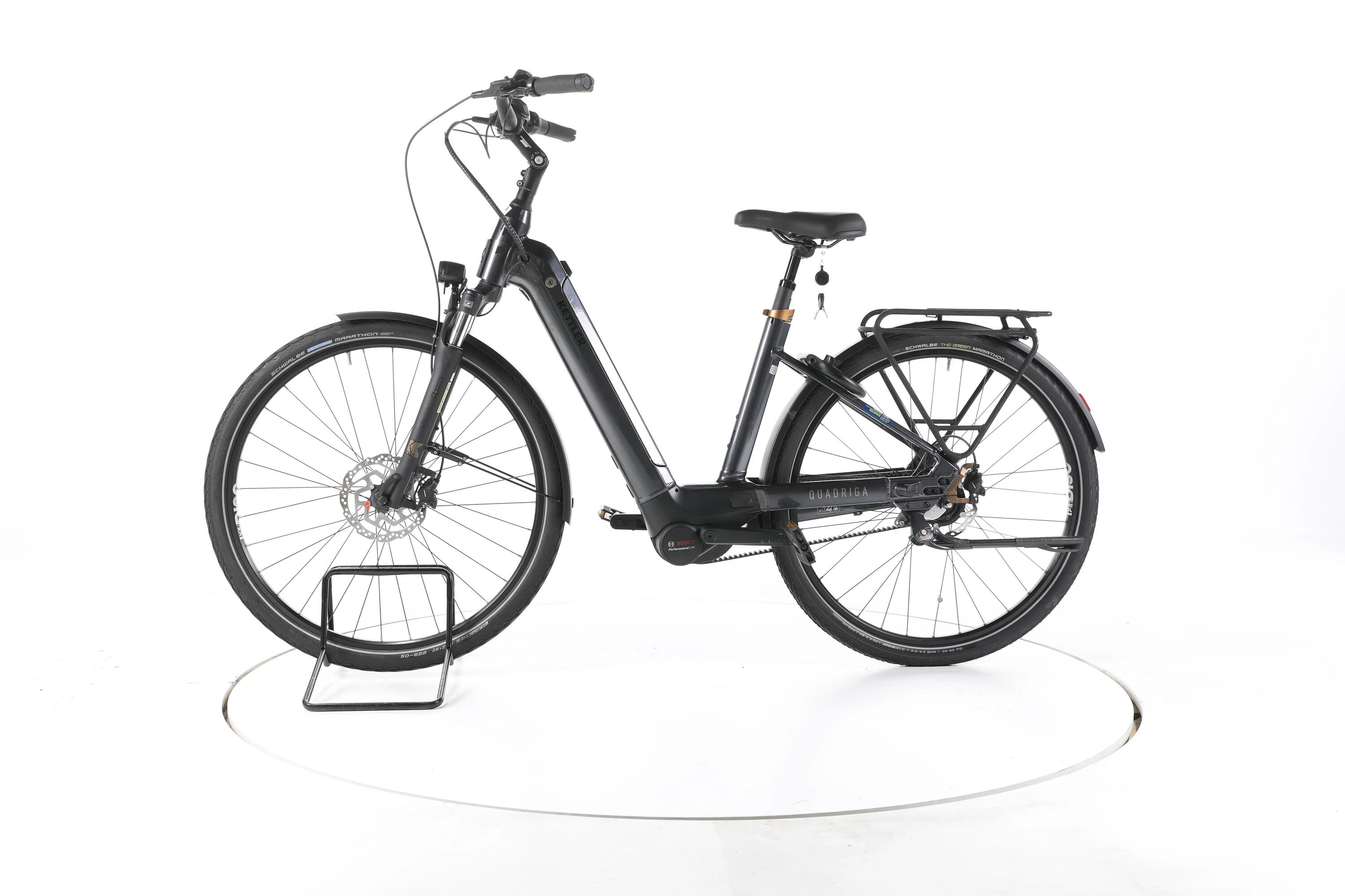 Segunda vida - Kettler Quadriga P5 Belt RT City E-Bike  - Muy buen estado 6/7