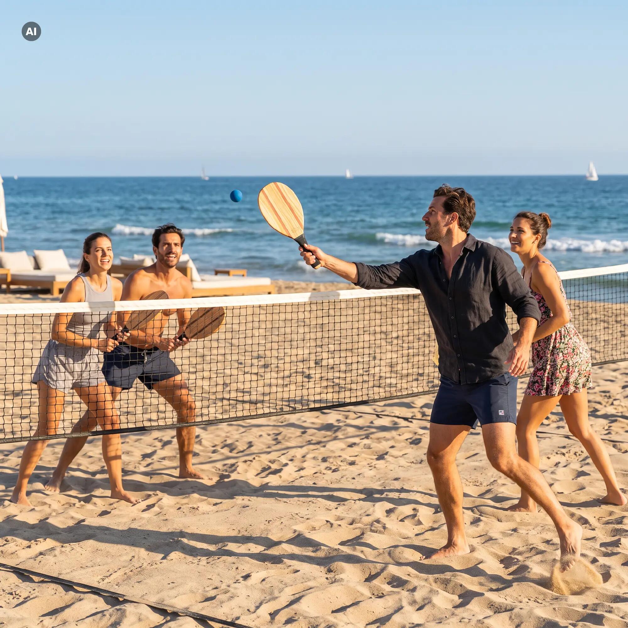 OneTeam Beach Play strandtenisz szett 2/7