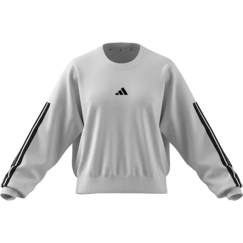 Bluza damska Adidas W 3S FT SWT JD5285 biała, długi rękaw 1/5