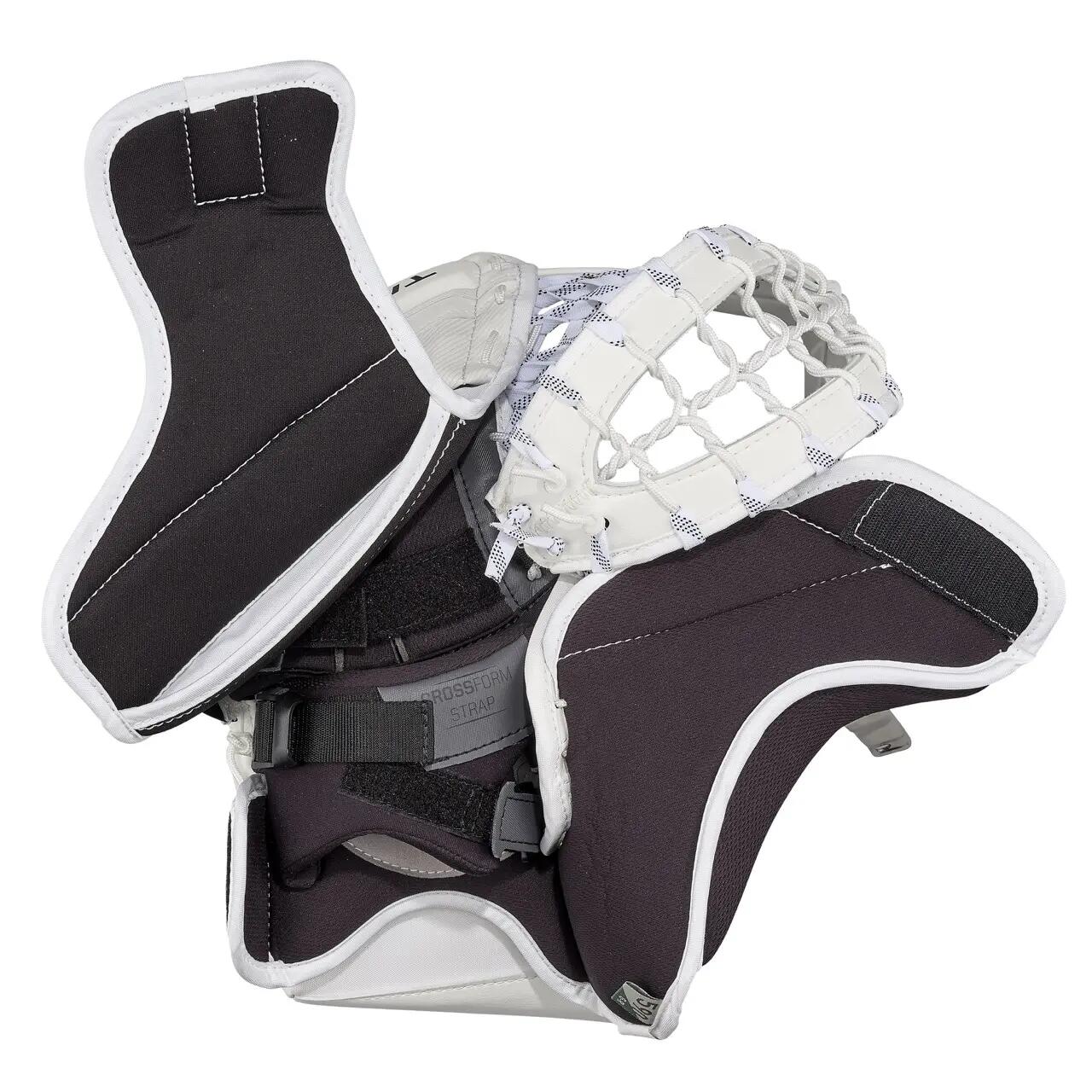 Gmtackseu Senior CCM Tacks Goalie Glove Biały/Biały/Biały/Biały REG 5/8