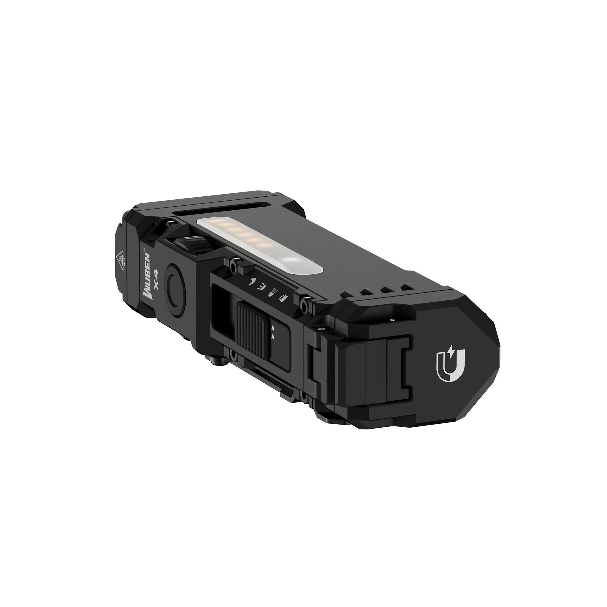 WUBEN X4 LED-Taschenlampe 1500 Lumen mit RGB-Seitenlicht und USB-C 2/11