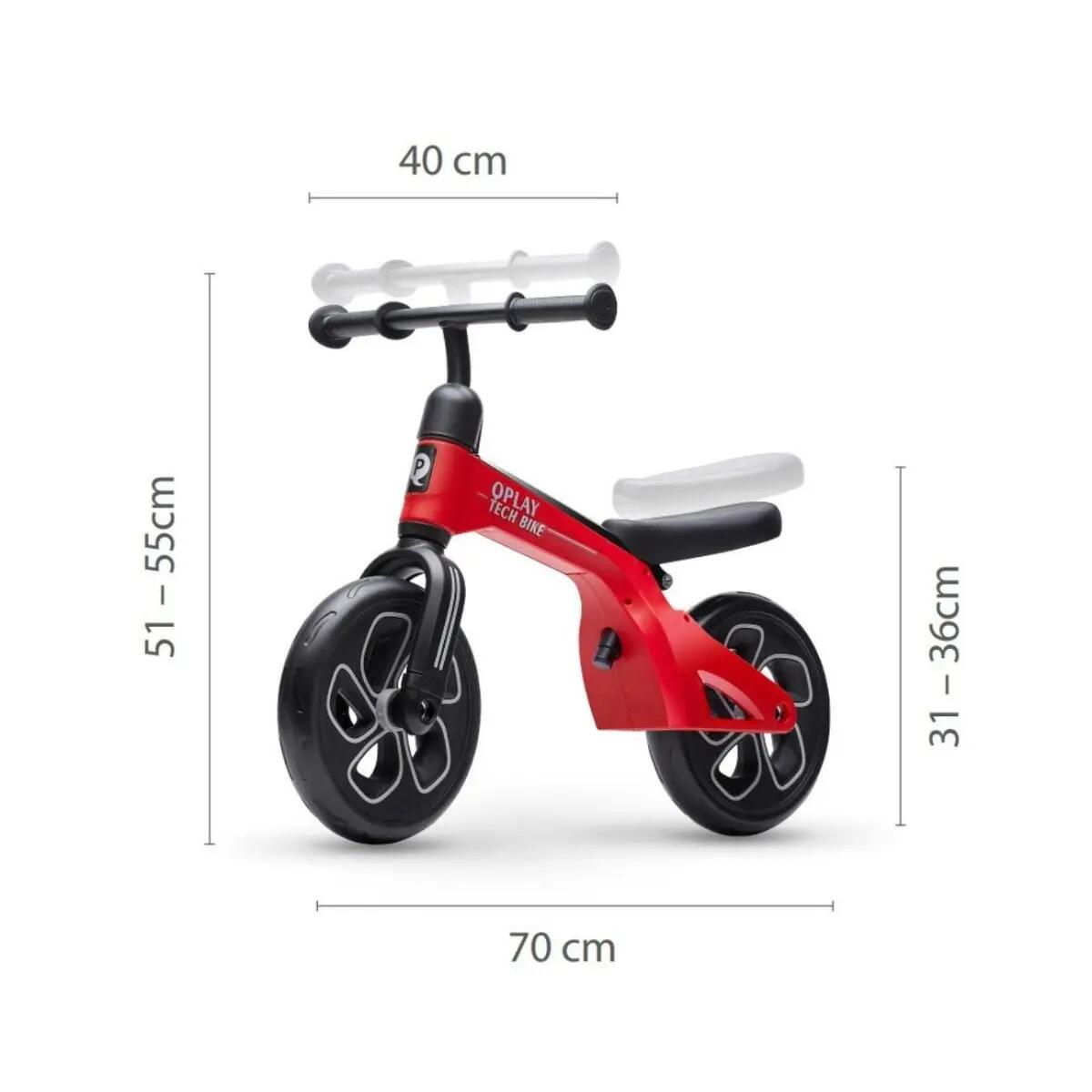 Bici senza pedali - Città - Unisex - Acciaio - Rossa 7/7