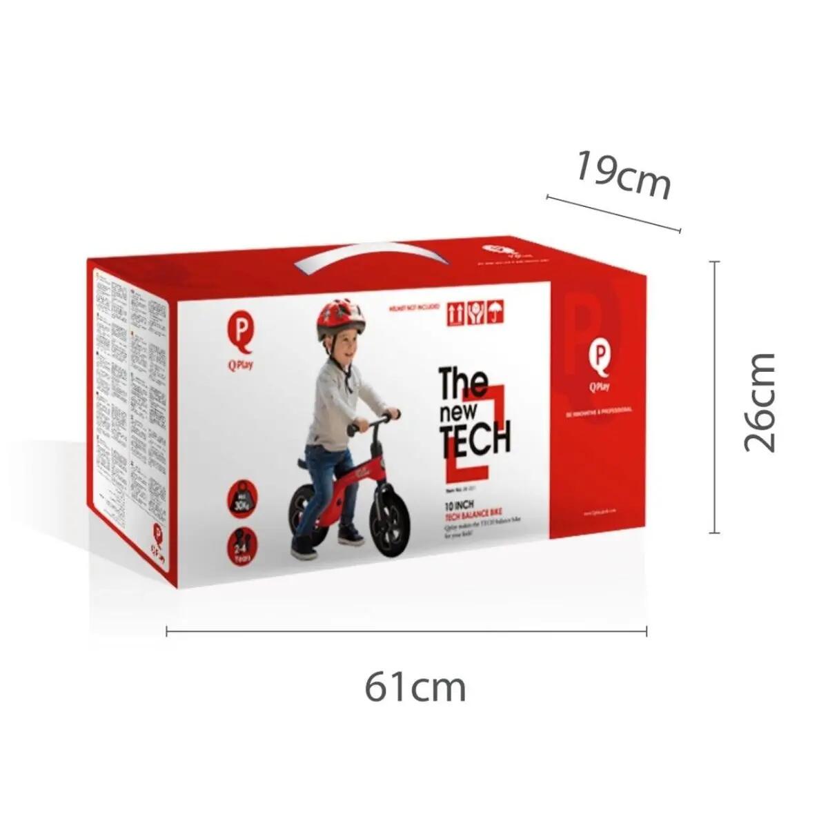 Bici senza pedali - Città - Unisex - Acciaio - Rossa 3/7