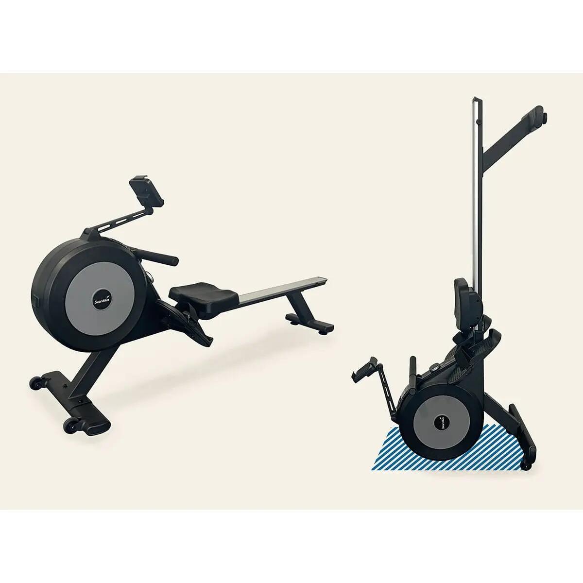 Roeitrainer Njord P6-G - vliegwiel 6kg - Max 135kg - zelfaandrijving - connected 4/12