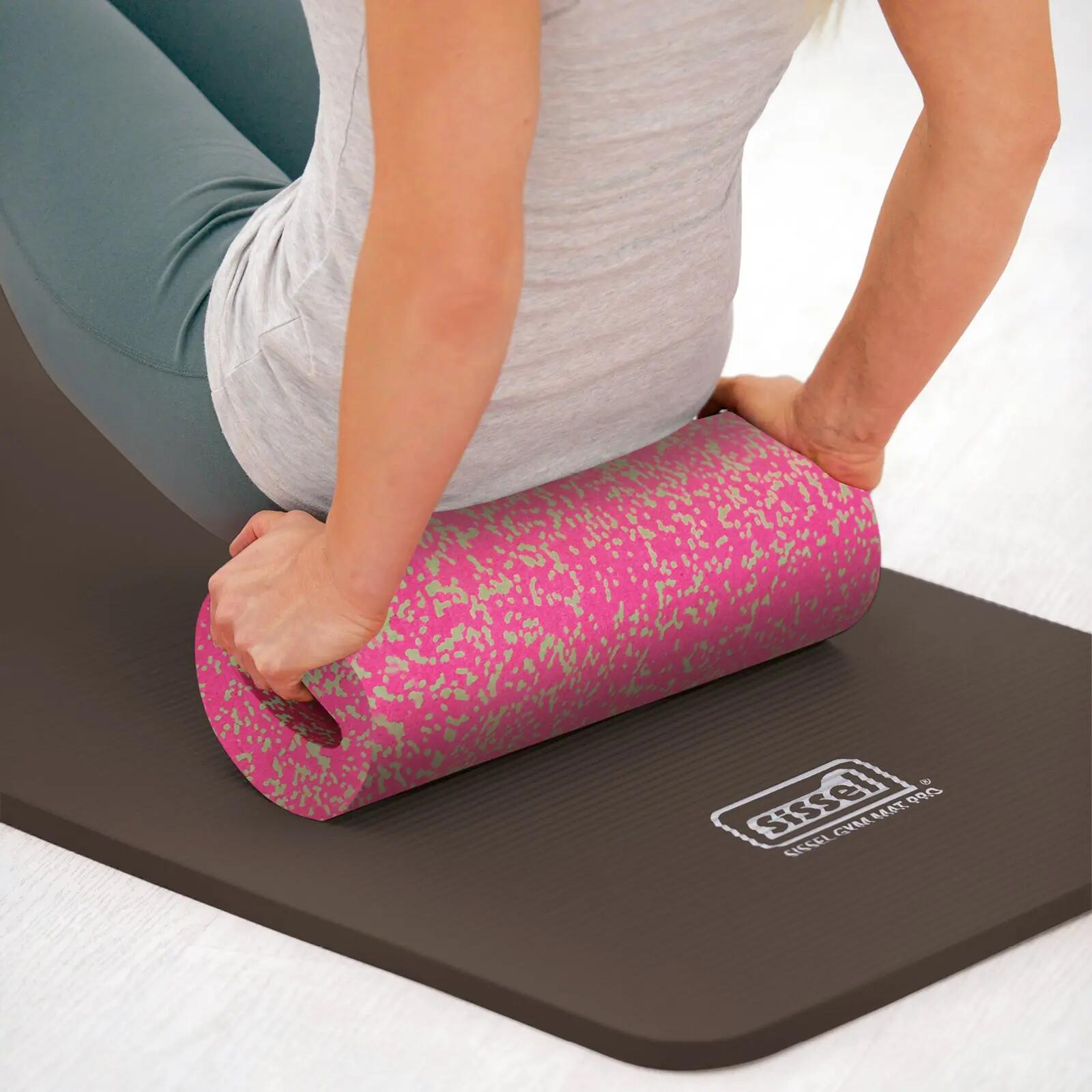 SISSEL MYOFASCIA ROLLER - 40 cm x Ø 15 cm magenta/lime 2/3