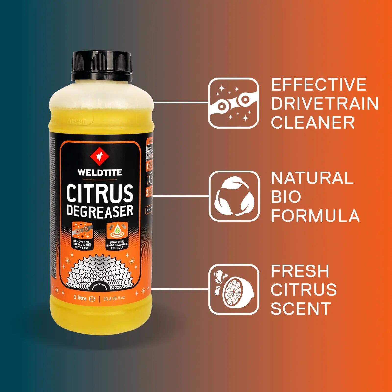 Weldtite dégraissant liquide pour agrumes 1 litre > to translate in French 5/8