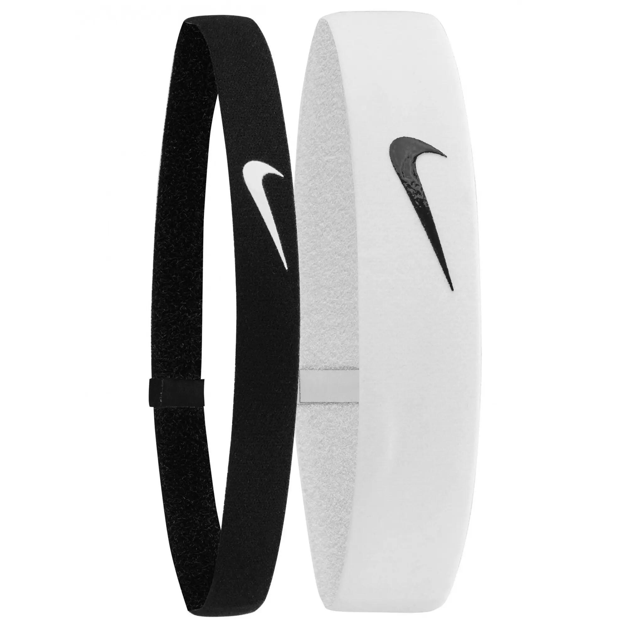 Stirnband(2erPack) Damen und Herren Schwarz/Weiß 3/4