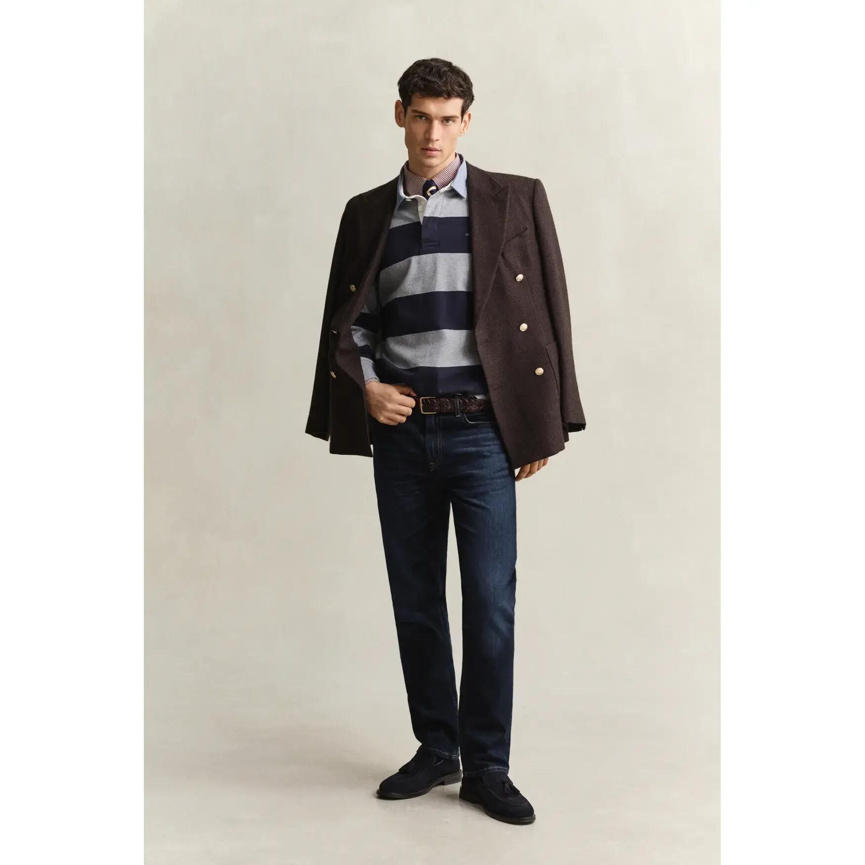 Polo manches longues Gant Classic Heavy Rugger 6/7