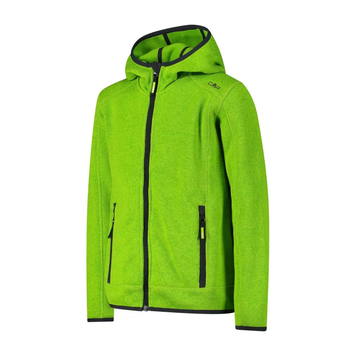 Polaire à capuche enfant CMP Knit-Tech 2/5