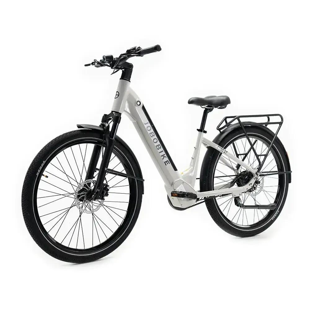 Dyno GT - Elektrische Fiets - 27,5 inch - Grijs - Kettingslot cadeau 3/6