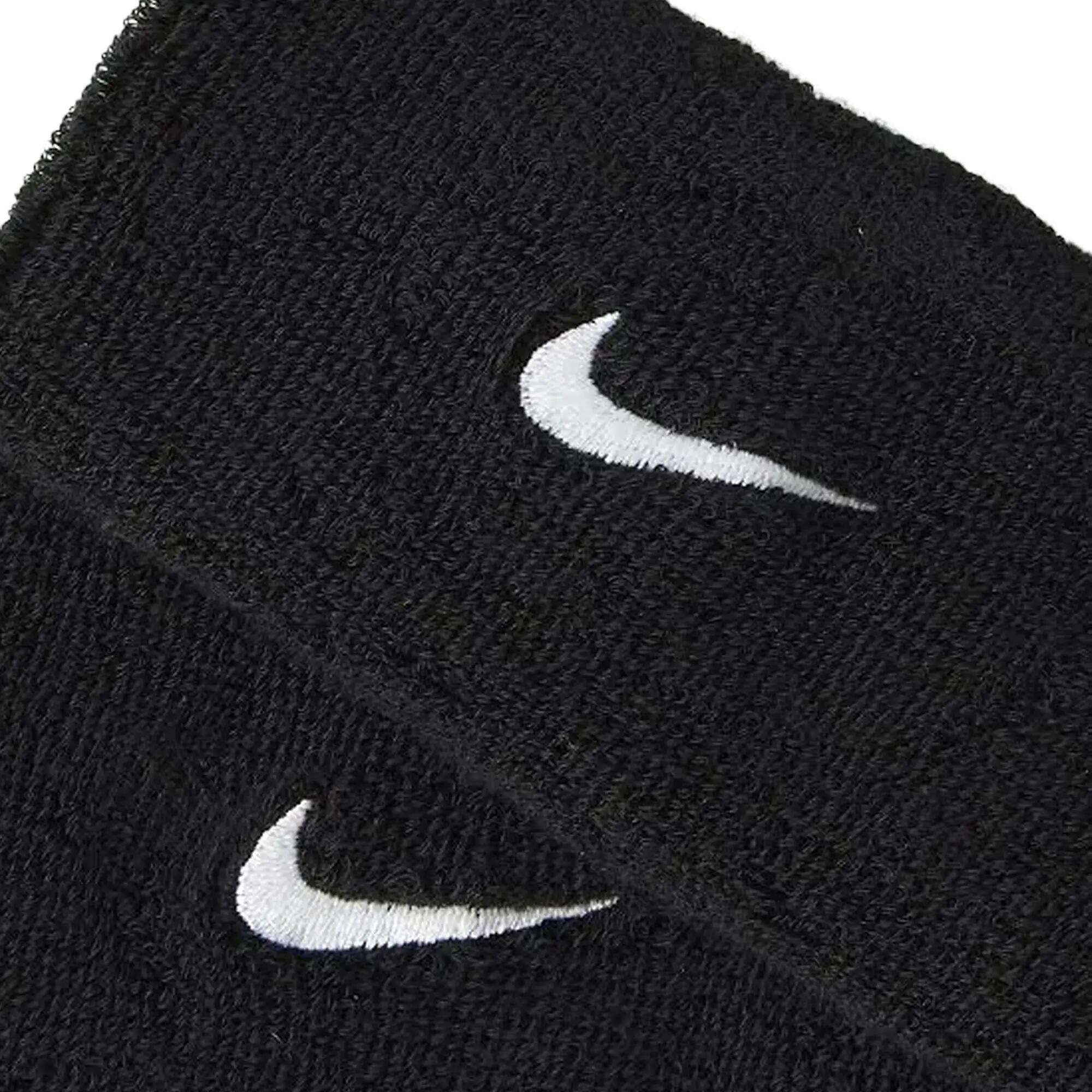 Bandeau De Transpiration Style Swoosh CLASSIC (Noir / Blanc) 6/6