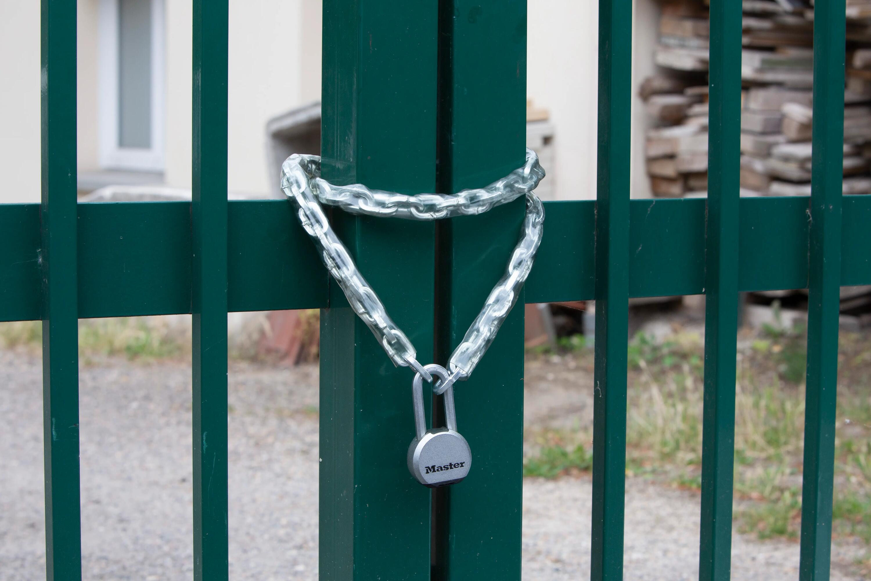 Candado Inoxidable, Arco Largo, Llave 2/2