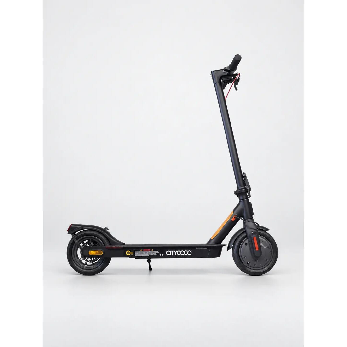 Citycoco E9 Mx350 Katlanabilir Elektrikli Scooter 350w Siyah
