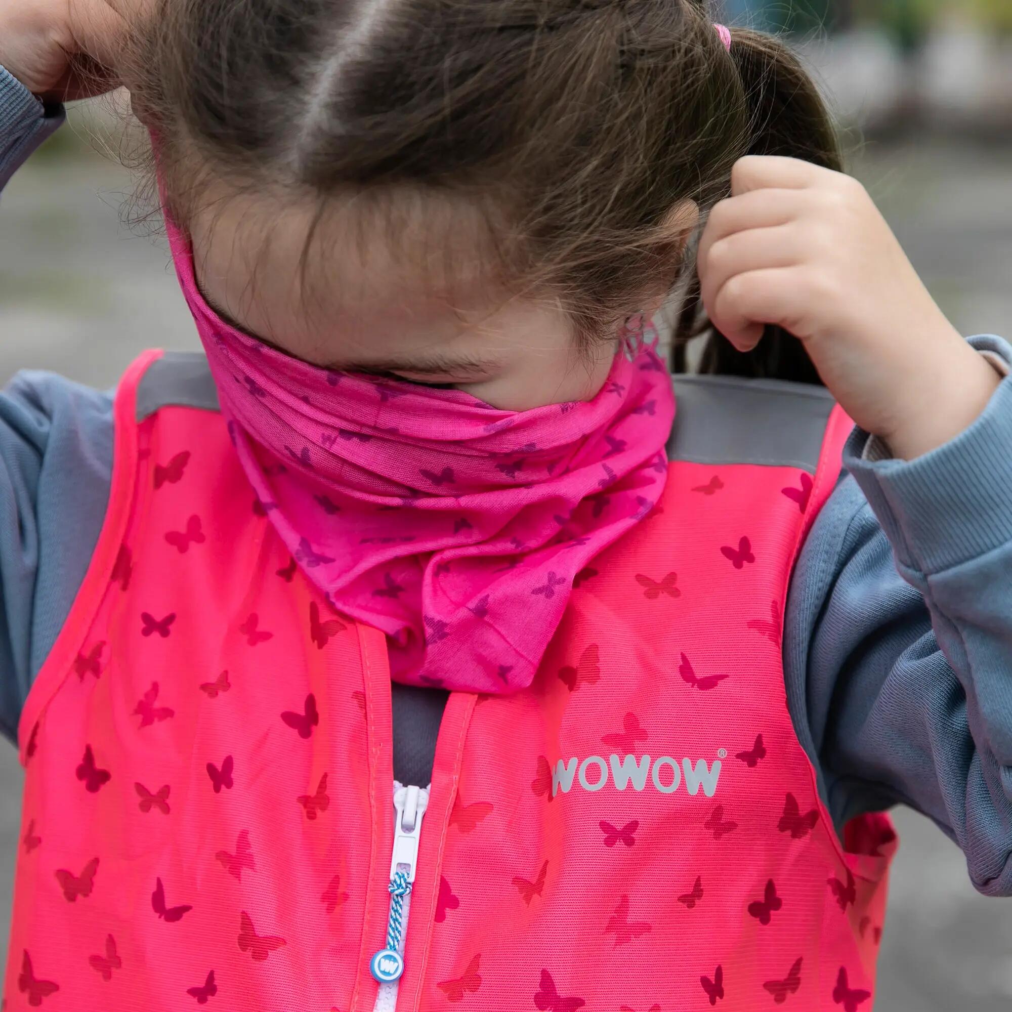 Wowow nekwarmer Nutty Neckwarmer voor kinderen one-size pink 3/5