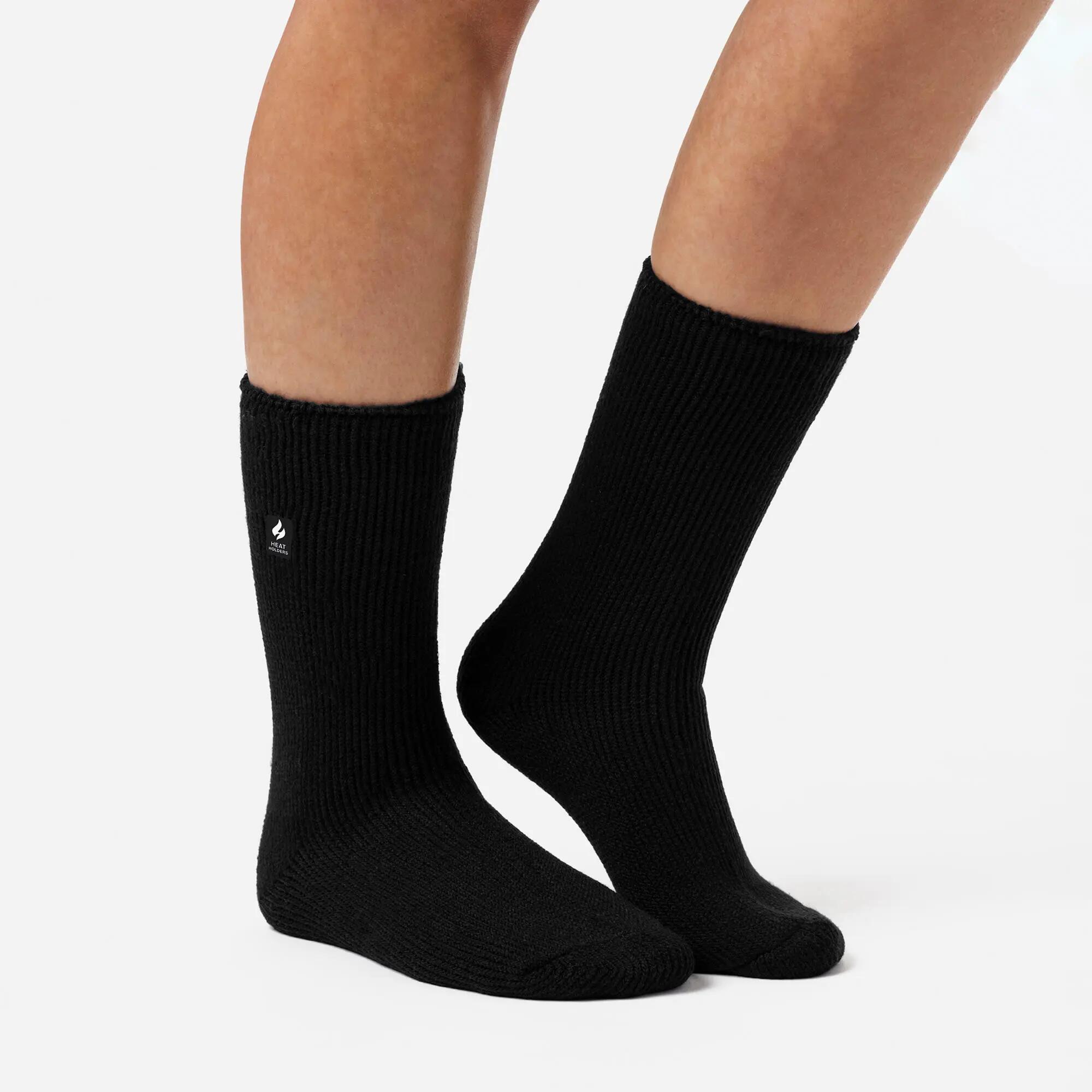 Heat Holders Winter socken für Damen | Warme Socken Bunte Streifen 3/6