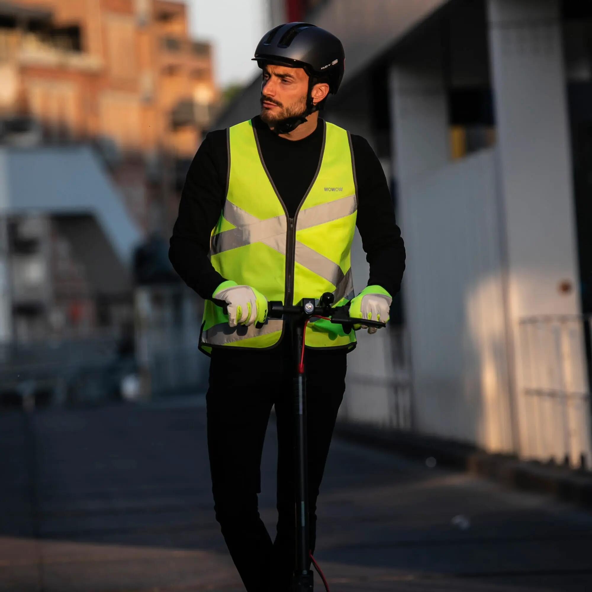 Gilet Réfléchissant Unisexe Taille L - Veste Crossroad 5/5