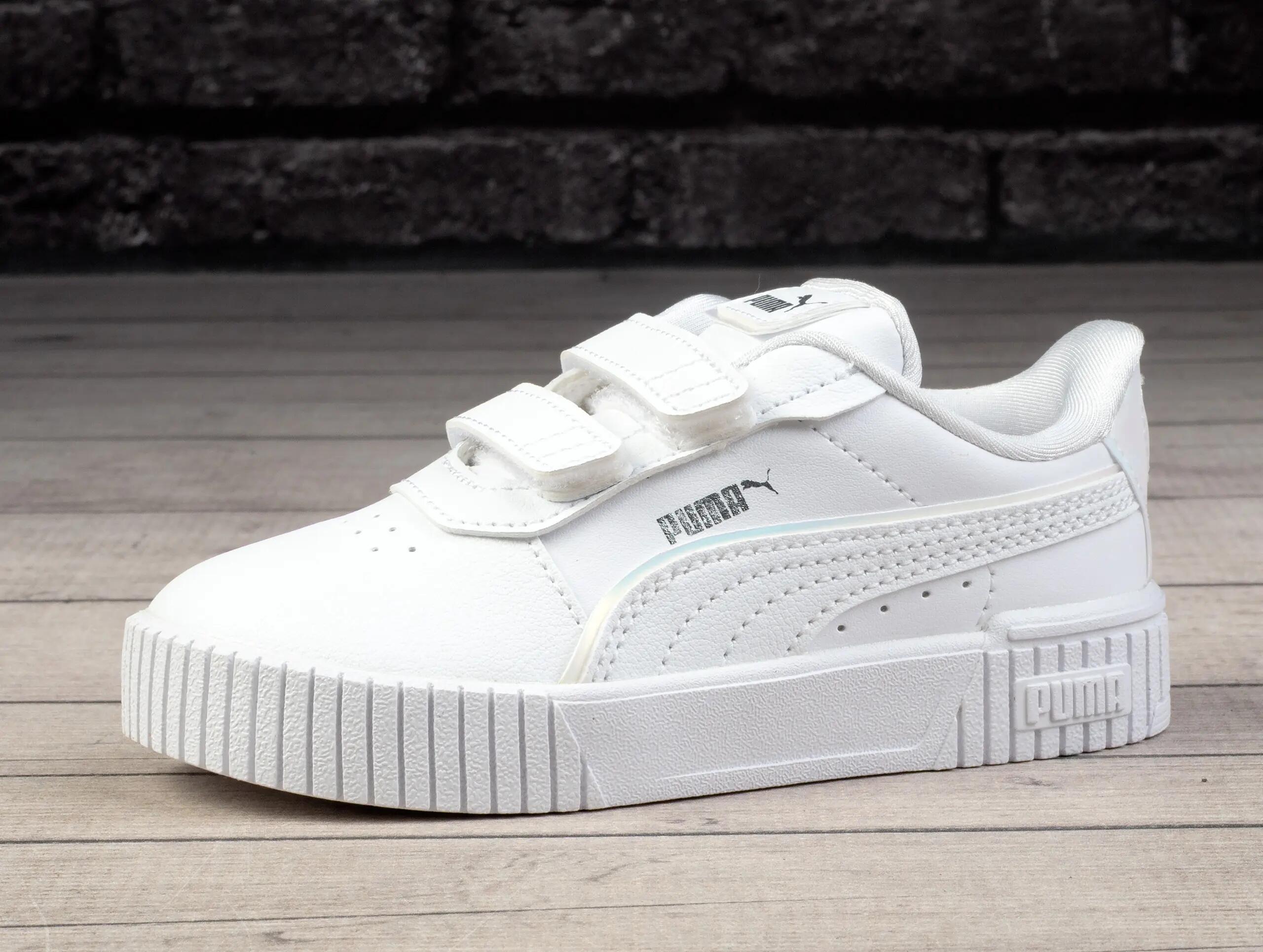 Buty dziecięce sportowe na rzep Puma CARINA 2.0 HOLO 3/6