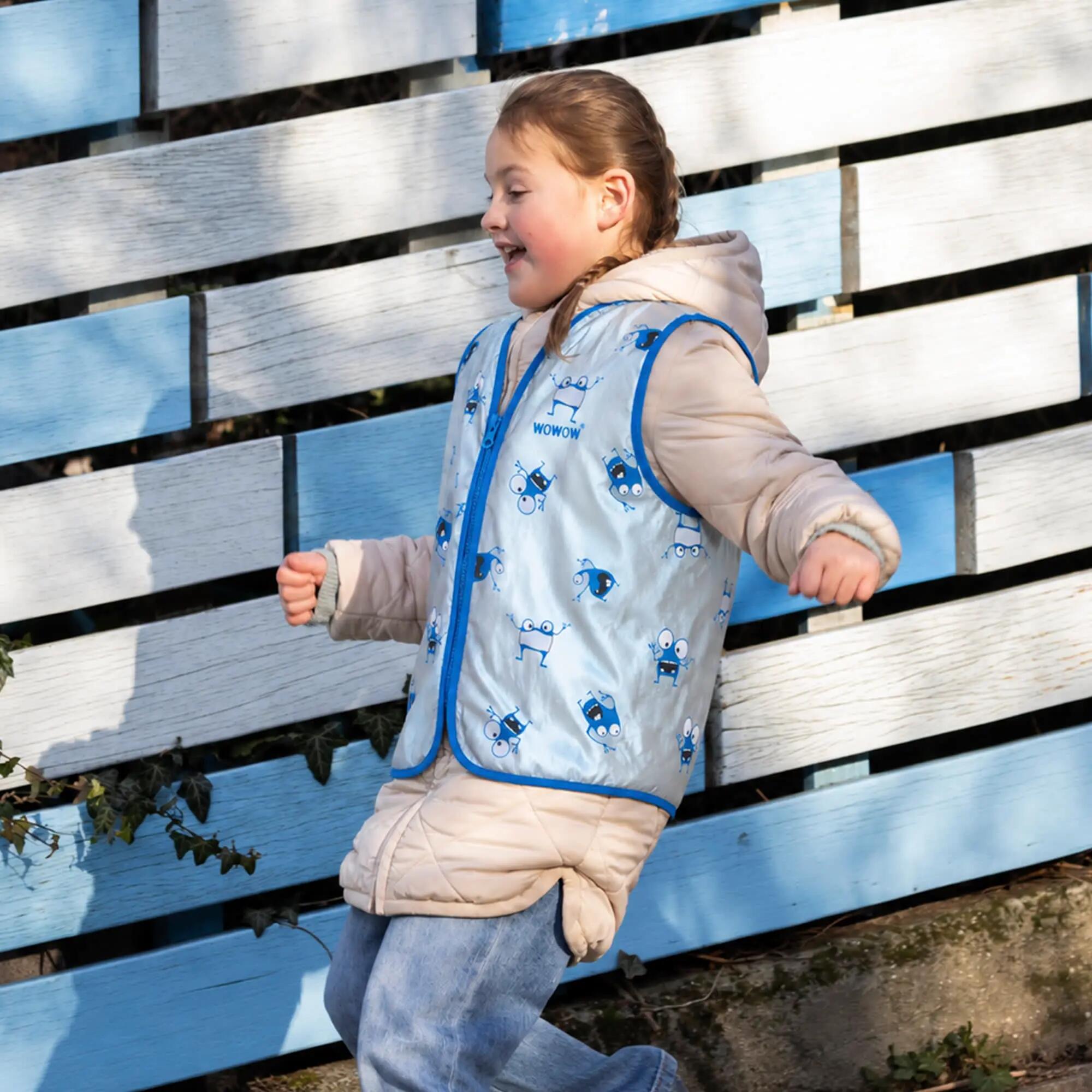 WOWOW - Kinderen Goyo Volledig Reflecterend Hi-Vis School Outdoorvest 5/5