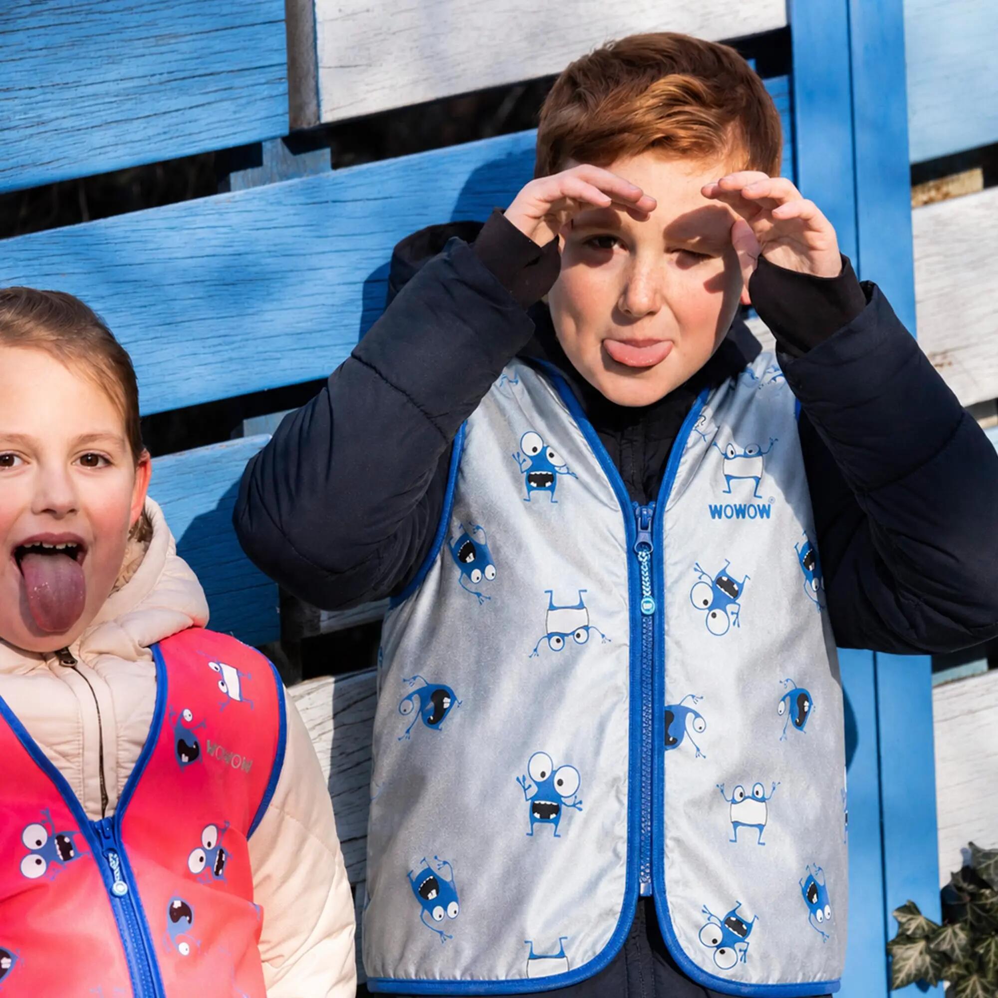WOWOW - Kinderen Goyo Volledig Reflecterend Hi-Vis School Outdoorvest 4/5