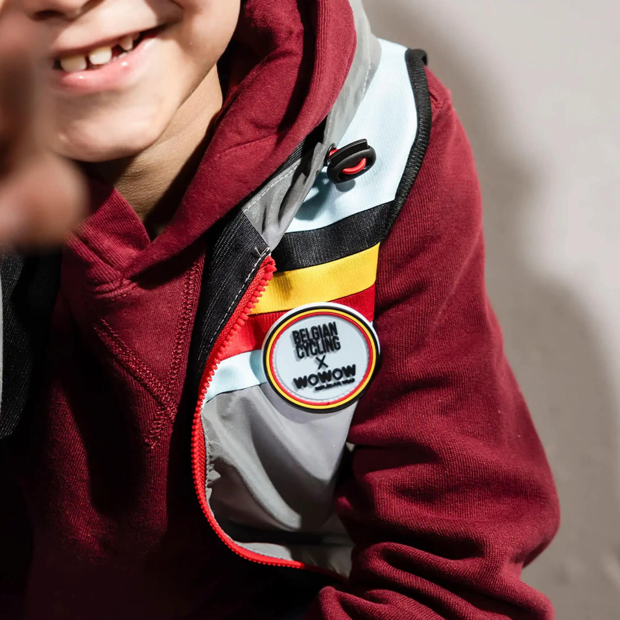 Belgian Cycling Kids Jacket WOWOW - Maat L 5/5