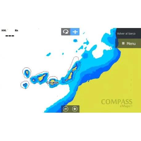 Carta Náutica Compass E+ Spain Atlantic & Canary Islands 5/5