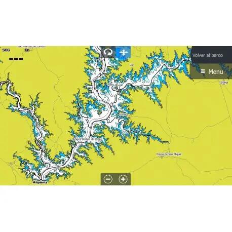 Carta náutica Compass eMaps Lago Alqueva 2/5