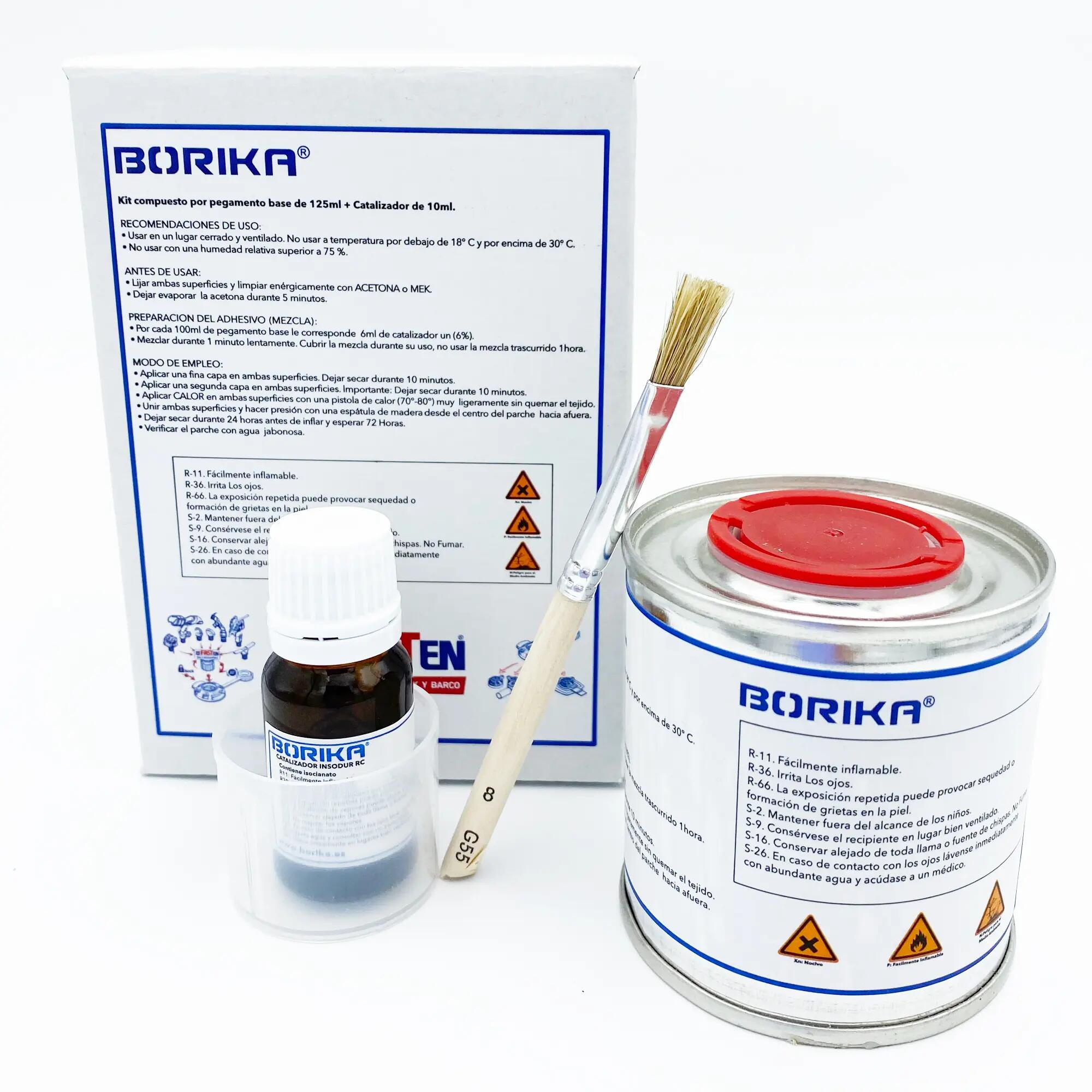 Kit de montagem Cola PVC para suportes Borika 2/4
