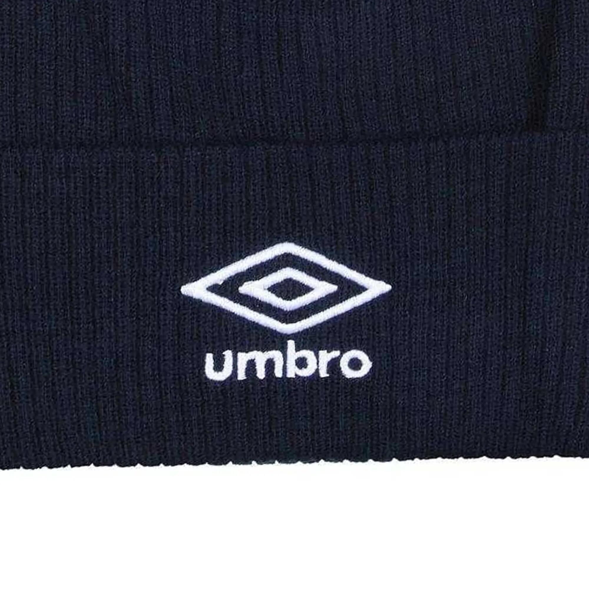 Childrens/Kids Bobble Beanie (Navy) 4/4