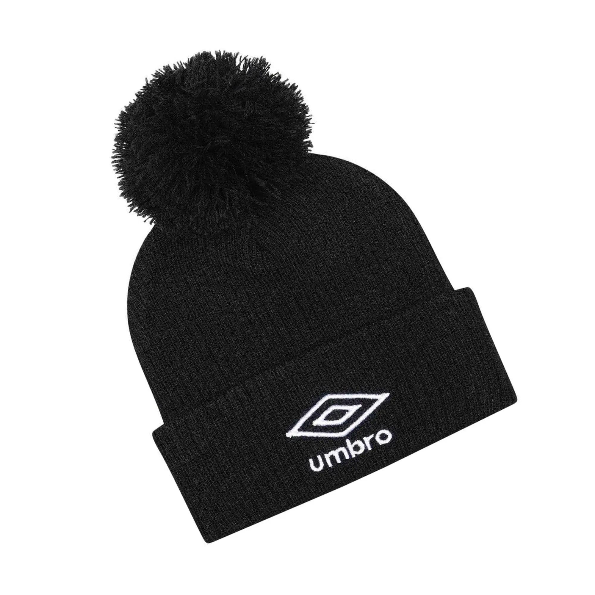 Berretto Pon Pon Bambini Umbro Nero 3/4