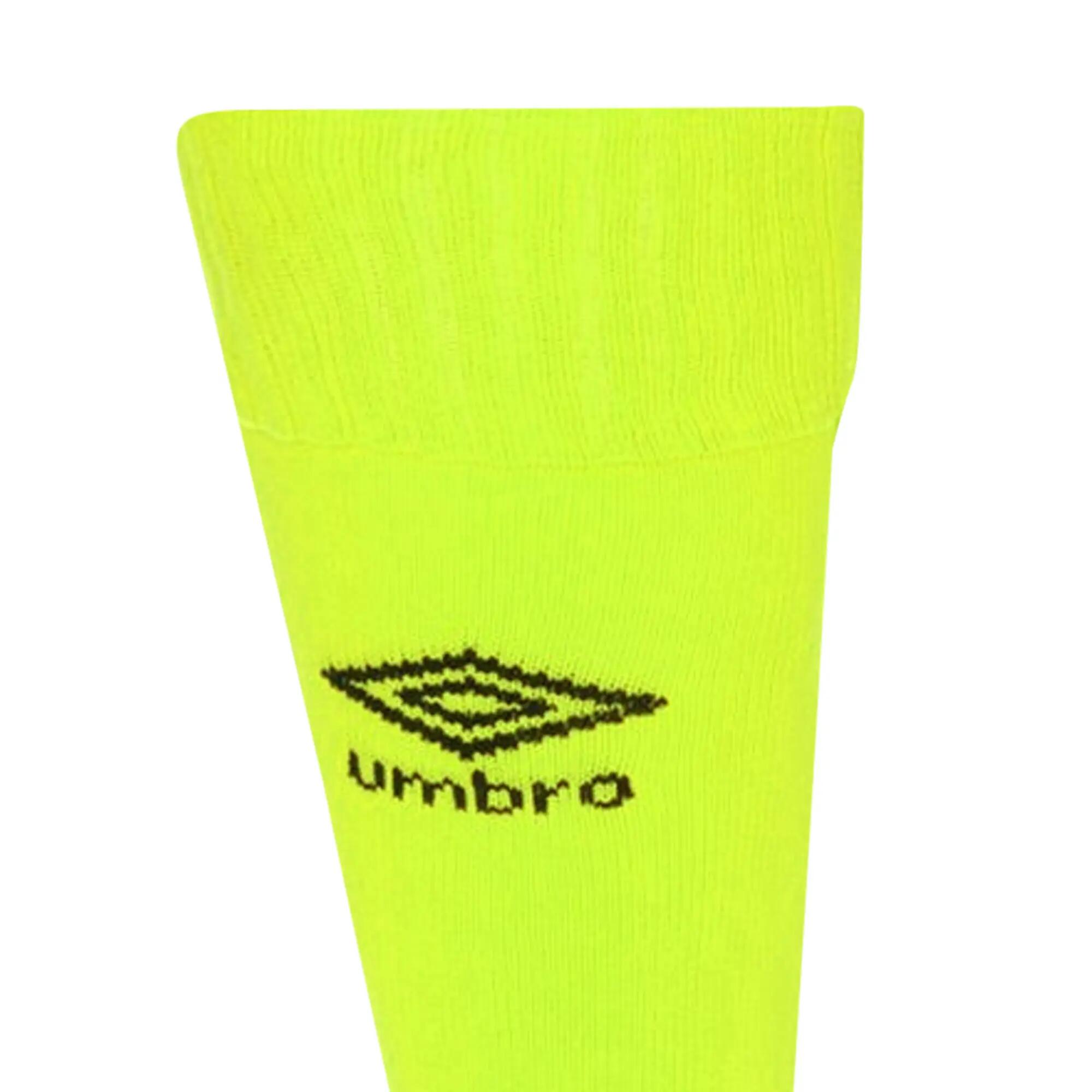 Mens Classico Socks (Safety Yellow/Carbon) 4/4