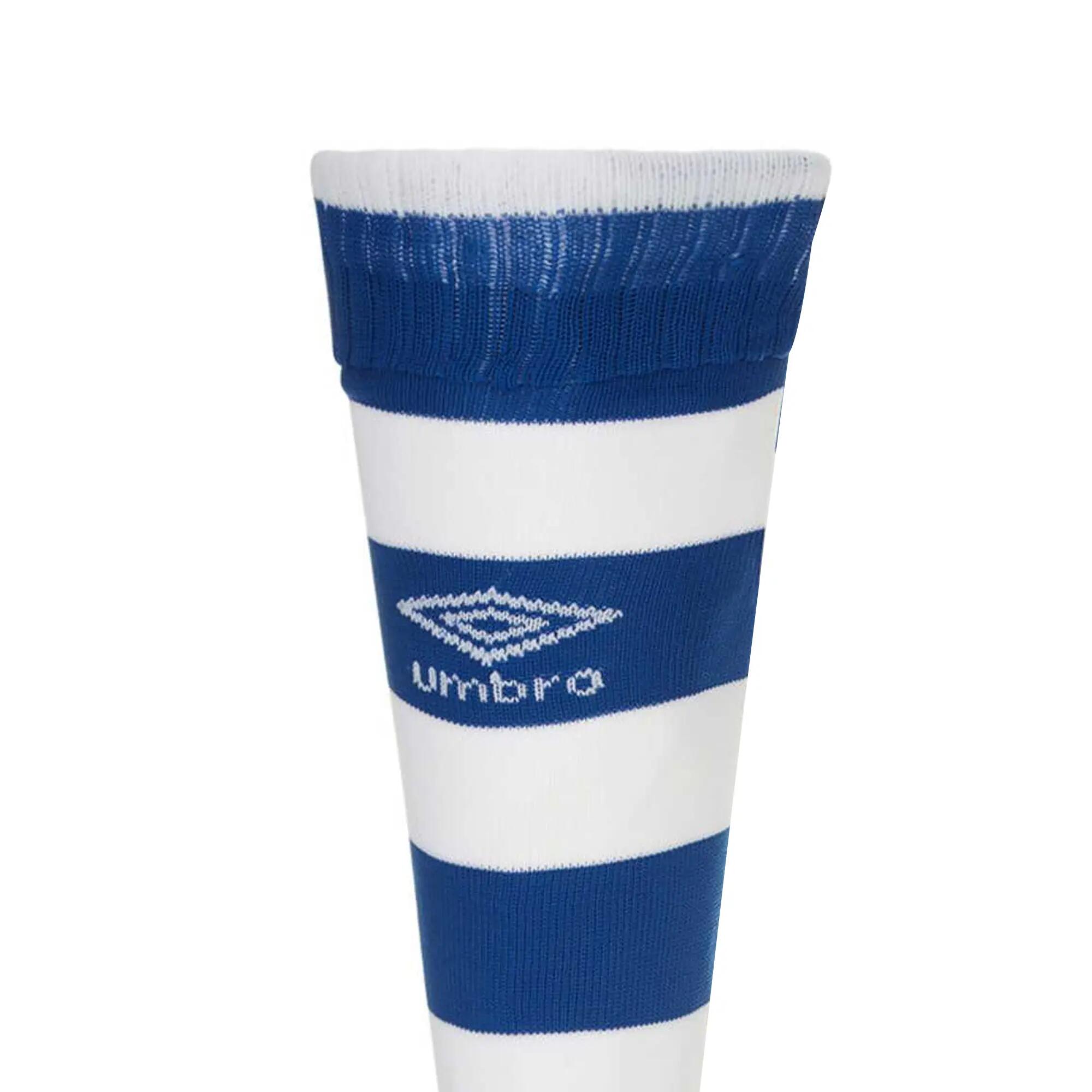 Manchons De Jambe Enfant (Bleu Roi / Blanc) 4/4
