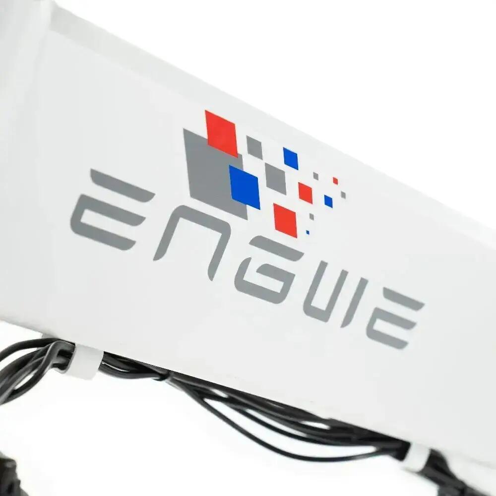 Engine X - Elektrische Vouwfiets - 20 inch - Wit - Kettingslot cadeau 6/7