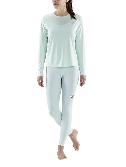 Maglia compressiva SKINS Series-3 donna manica lunga - Nera