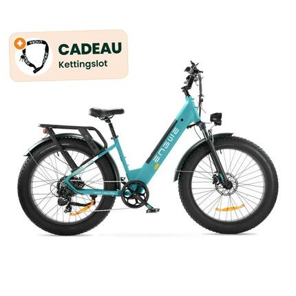 ENGWE E26 - Faible entrée - Électrique Fatbike - Bleu