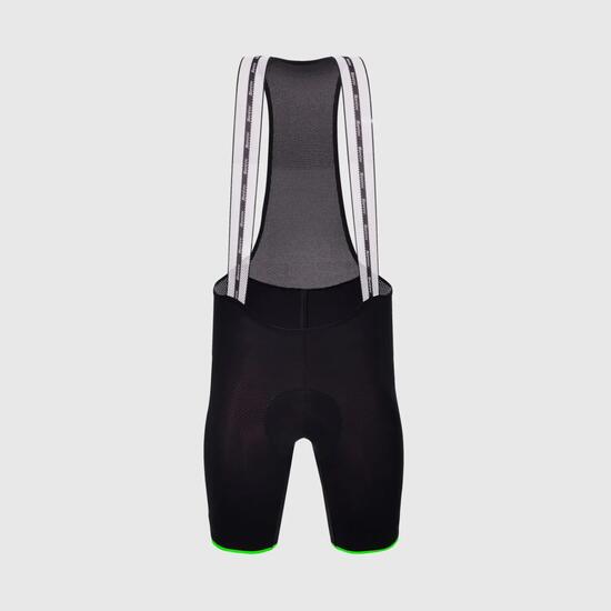 EMBOS MEN'S BIB SHORTS - Nero/Verde