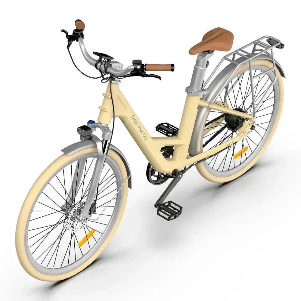 Air 28 - Elektrische fiets - 28 inch - 250W - riemaandrijving - Geel 5/5