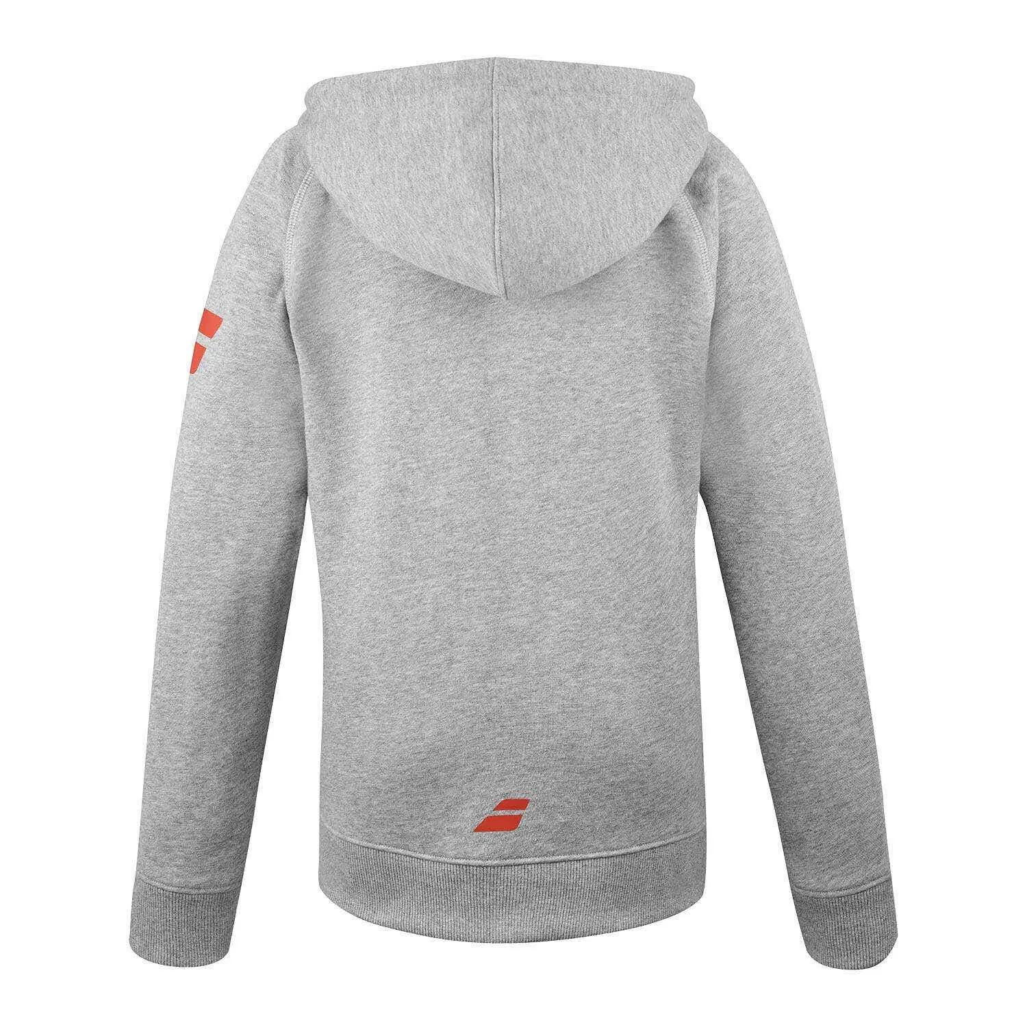 Chaqueta Babolat Exercise Gris Jaspeado Junior 2/5