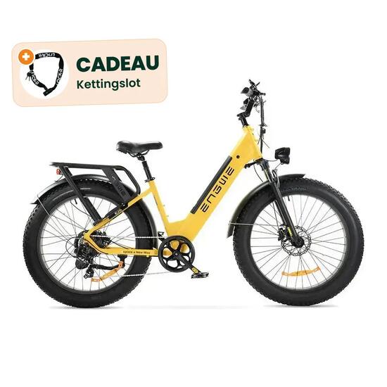 ENGWE E26 - Faible entrée - Électrique Fatbike - Jaune